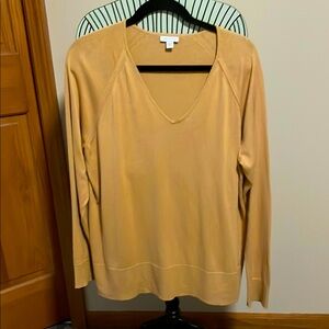 Yellow/gold lite weight sweater